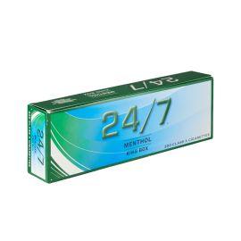 24/7 King Box (10CT), Menthol, 84 mm