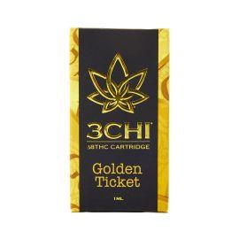 3Chi Delta 8 Cartridge, Golden Ticket, 1G