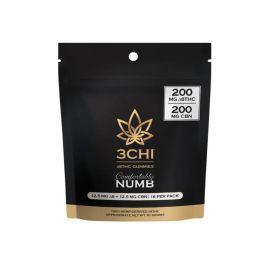 3Chi Delta 8 Gummies- 16PK, Comfortably Numb, 400 mg
