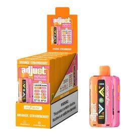 adjust MyFlavor 40K Disposable (5CT), Orange Strawberry, 5%