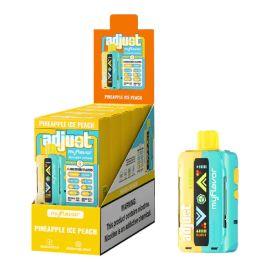 adjust MyFlavor 40K Disposable (5CT), Pineapple Ice Peach, 5%