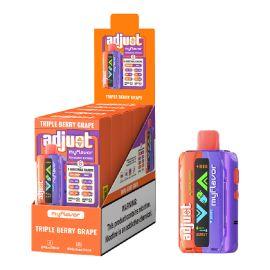 adjust MyFlavor 40K Disposable (5CT), Triple Berry Grape, 5%