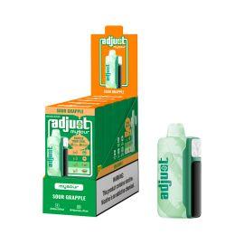 adjust MySour 40K Disposable (5CT), Sour Grapple, 5%