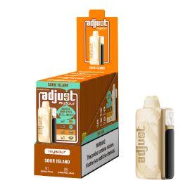 adjust MySour 40K Disposable (5CT), Sour Island, 5%