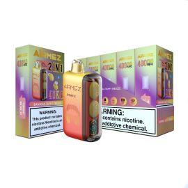 AiRMEZ XBeats 40K Disposable (5CT), Banana Taffy Freeze, 5%