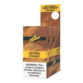 Al Capone Tobacco Leaf Wraps- 3PK (18CT), Cognac