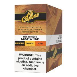 Al Capone Tobacco Leaf Wraps- 3PK (18CT), Mix