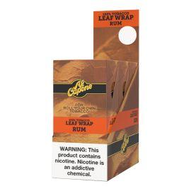 Al Capone Tobacco Leaf Wraps- 3PK (18CT), Rum