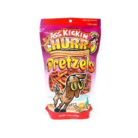 Ass Kickin' Pretzels, Churro, 12 oz
