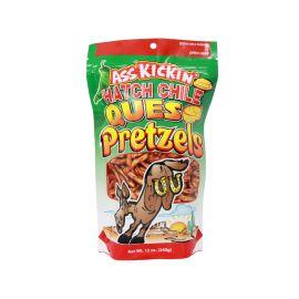 Ass Kickin' Pretzels, Hatch Chile Queso, 12 oz
