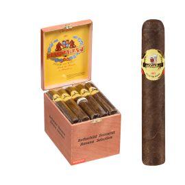 Baccarat The Game Jamastran Connecticut Cigar Box, Jamastran Connecticut Maduro, Rothschild 5 x 50