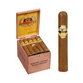 Baccarat The Game Jamastran Connecticut Cigar Box, Jamastran Connecticut Natural, Rothschild 5 x 50