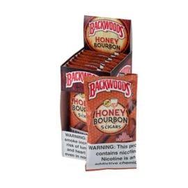Backwoods Cigars- 5PK (8CT), Honey Bourbon