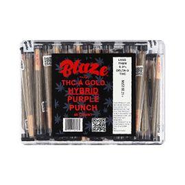 Blaze THCA Gold Preroll (40CT), Purple Punch (Hybrid), 1 g