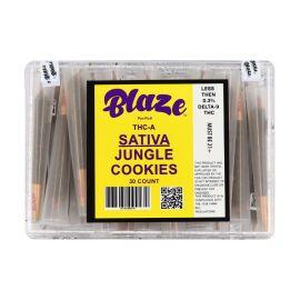 Blaze THCA Preroll (30CT), Jungle Cookies (Sativa), 1 g