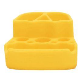 Blazy Susan Silicone Dab Station, Yellow