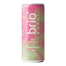 Brio Burst Delta 9 Infused Drink, Watermelon Lime, 16oz