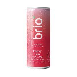 Brio Delta 9 Infused Drink, Cherry-Lime, 12 oz