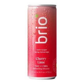 Brio Delta 9 Infused Drink, Cherry Lime, 16 oz
