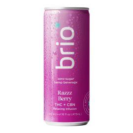 Brio Delta 9 Infused Drink, Razzz-Berry, 16 oz