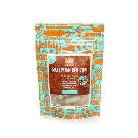 Bumble Bee Premium Kratom Capsules, Malaysian Red Vein, 35PK