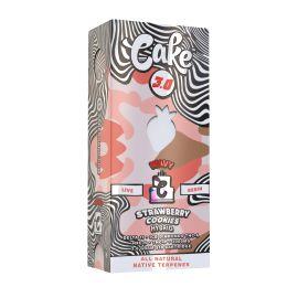 Cake Delta 11 Wavy Cartridge (5CT), Strawberry Cookies (Hybrid), 3 g
