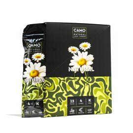 Camo Natural Leaf Cones- 4PK (12CT), Natural, King