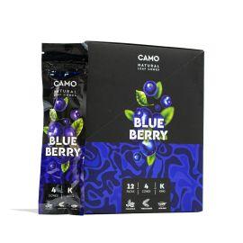 Camo Natural Leaf Cones- 4PK (12CT), Blueberry, King