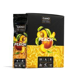Camo Natural Leaf Cones- 4PK (12CT), Peach, King