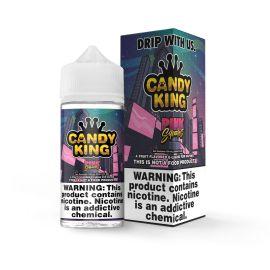 Candy King E-Liquid, Pink Squares, 6 mg