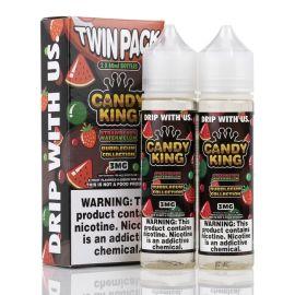 Candy King E-Liquid, Strawberry Watermelon Bubblegum, 6 mg