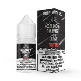 Candy King Salt E-Liquid, Worms, 50 mg