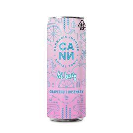 CANN Hi Boy D9/CBD Infused Social Tonic, Grapefruit Rosemary, 15 mg