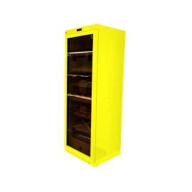 Cannify Premium Humidor, Yellow, 60cm x 61cm x 182cm