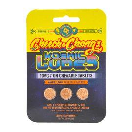 Cheech & Chong's Kosmic Ludes 7-OH Chewable Tablets- 3PK (10CT), Mango, 30 mg