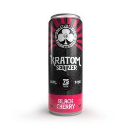Club13 Kratom Seltzer, Black Cherry, 75 MIT