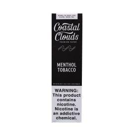 Coastal Clouds E-Liquid, Menthol Tobacco, 6mg