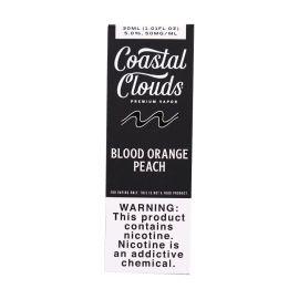 Coastal Clouds Salt E-Liquid, Blood Orange Peach, 50 mg
