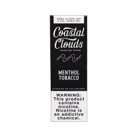 Coastal Clouds Salt E-Liquid, Menthol Tobacco, 35mg