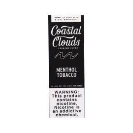 Coastal Clouds Salt E-Liquid, Menthol Tobacco, 50 mg