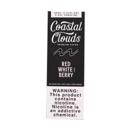 Coastal Clouds Salt E-Liquid, Red White And Berry, 35 mg