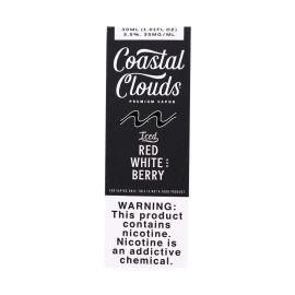 Coastal Clouds Salt E-Liquid, Red White And Berry Iced, 35mg