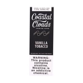 Coastal Clouds Salt E-Liquid, Vanilla Tobacco, 50 mg