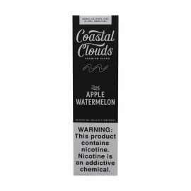 Coastal Clouds TFN E-Liquid, Iced Apple Watermelon, 3 mg