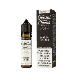 Coastal Clouds TFN E-Liquid, Vanilla Custard, 6 mg