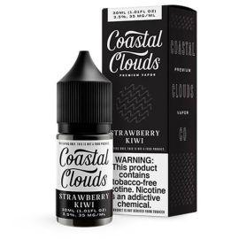 Coastal Clouds TFN Salt E-Liquid, Strawberry Kiwi, 35 mg