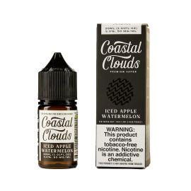 Coastal Clouds TFN Salt E-Liquid, Iced Apple Watermelon, 50 mg