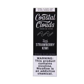 Coastal Clouds TFN Salt E-Liquid, Iced Strawberry Kiwi, 50 mg