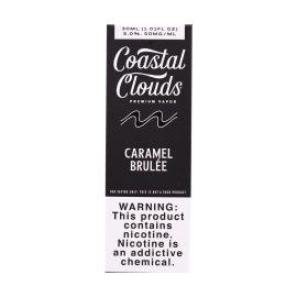 Coastal Clouds TFN Salt E-Liquid, Caramel Brulee, 50 mg