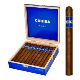 COHIBA Blue Cigar Box, Cameroon, Churchill 7 x 50